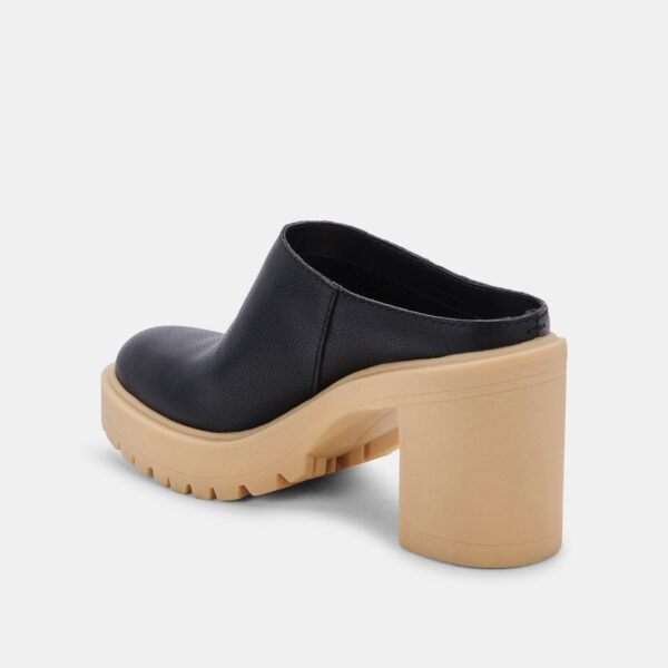 CARRY HEELS BLACK LEATHER - Image 4